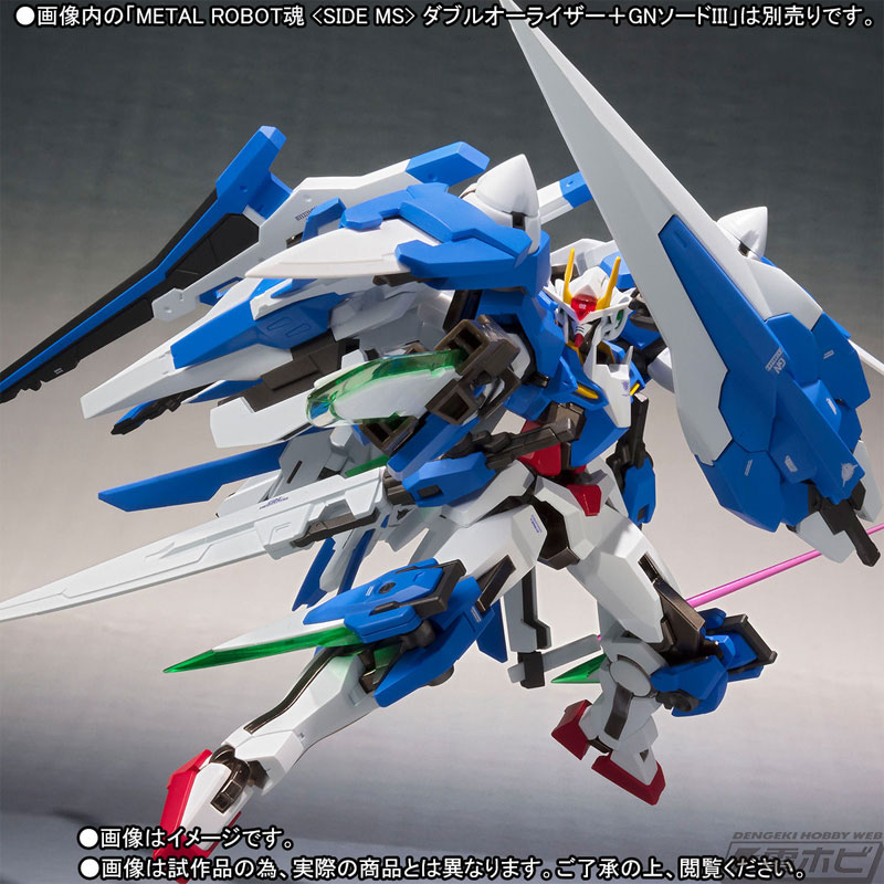 RG 00 ザンライザー& 00ガンダム セブンソード インセプション 機動