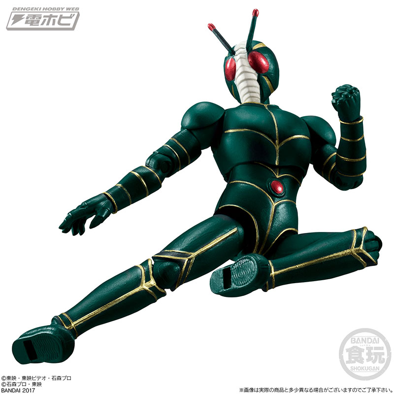 手のひらサイズの可動食玩「SHODO仮面ライダーVS」シリーズ第7弾！劇場