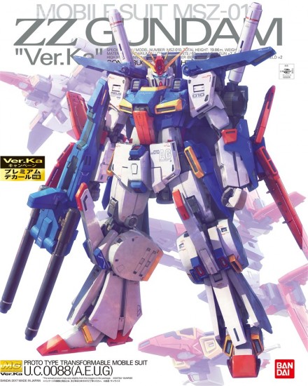 ガンプラ新作レビュー】「MG 1/100 ダブルゼータガンダム Ver.Ka」を