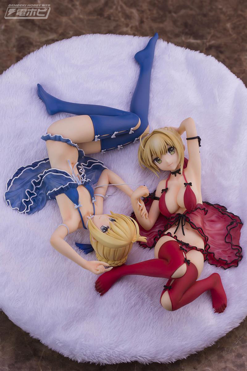 Fate/EXTELLA』ネロ＆アルトリアがセクシーすぎる姿でアルファマックス