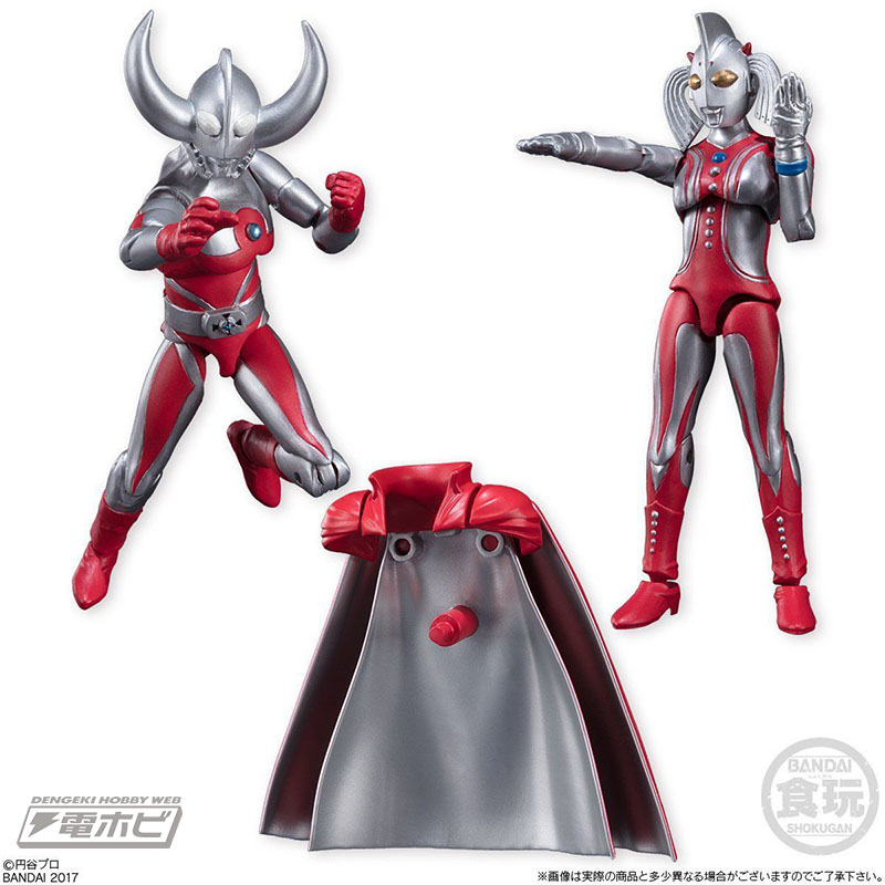 ウルトラの父＆母がセットになった食玩「SHODOウルトラマンVS ウルトラ