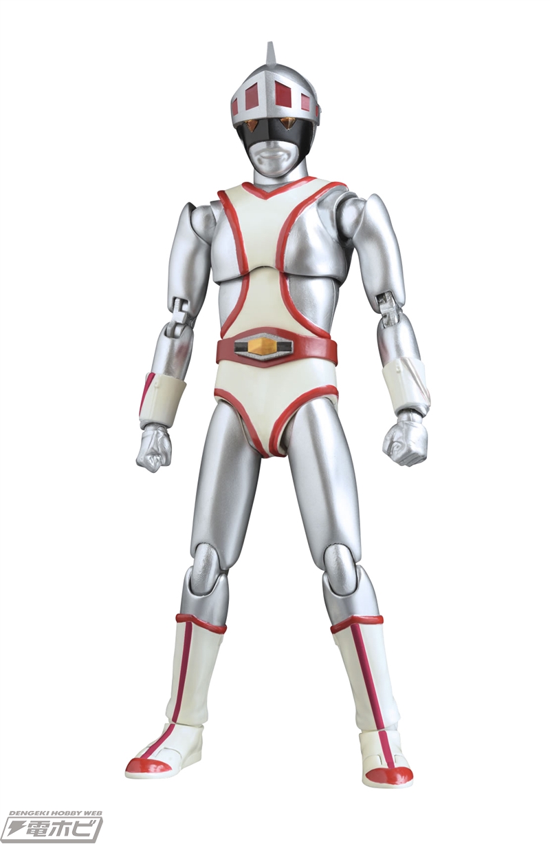燃える正義の銀の色「シルバー仮面ジャイアント」がアクション