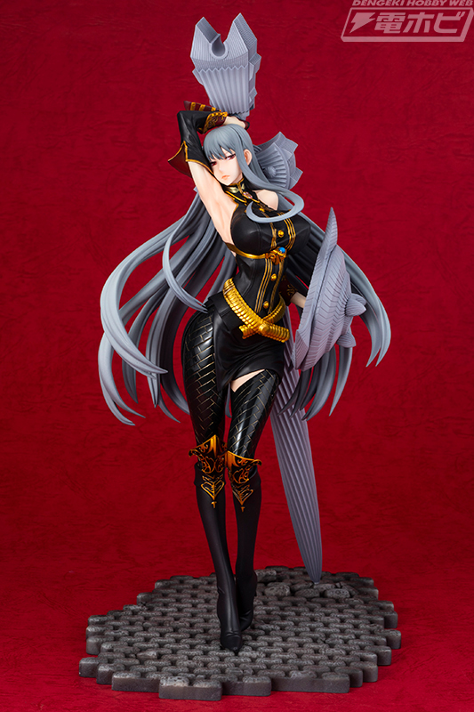 戦場のヴァルキュリア』セルベリアが妖艶な戦闘形態でフィギュア化