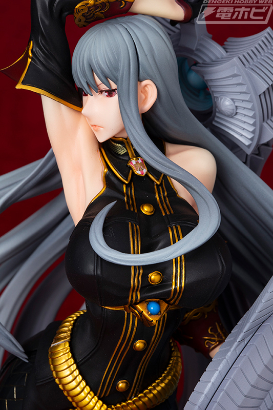 戦場のヴァルキュリア』セルベリアが妖艶な戦闘形態でフィギュア化