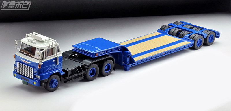 ミニカー少年の憧れ！重機運搬用トレーラーはミニカーになってもかなり