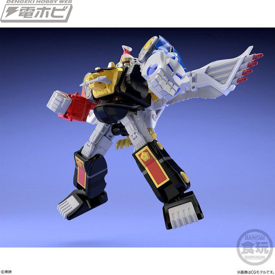 カクレンジャー』の合体ロボ・無敵将軍と隠大将軍＆ツバサマルの食玩