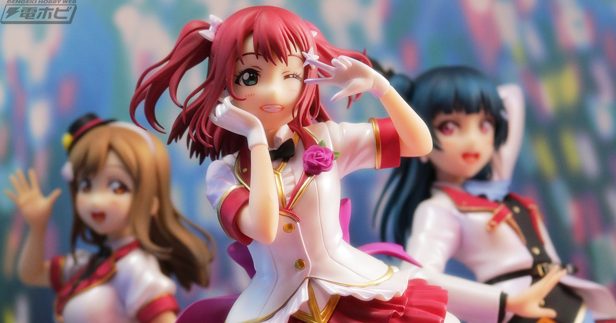 ピース＆ウインクで可愛くアピール♪電撃屋『ラブライブ！サンシャイン