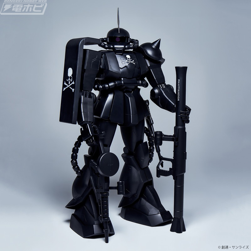 お値段75万円超え！】『機動戦士ガンダム』漆黒の1／12シャア専用ザク
