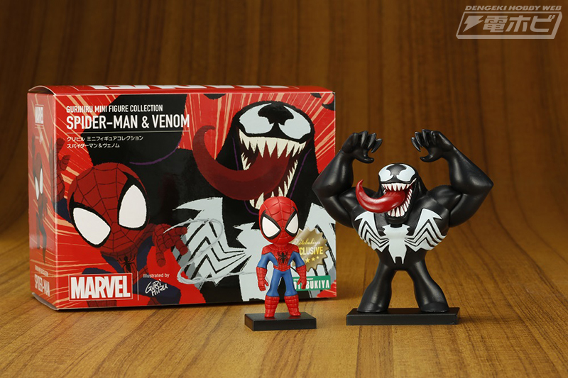 スパイダーマンやヴェノム、デッドプールの愛らしいフィギュアも！世界