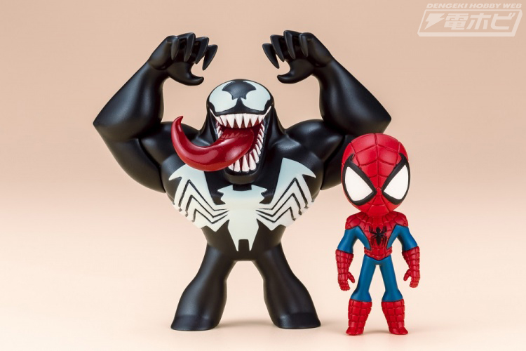 スパイダーマンやヴェノム、デッドプールの愛らしいフィギュアも！世界