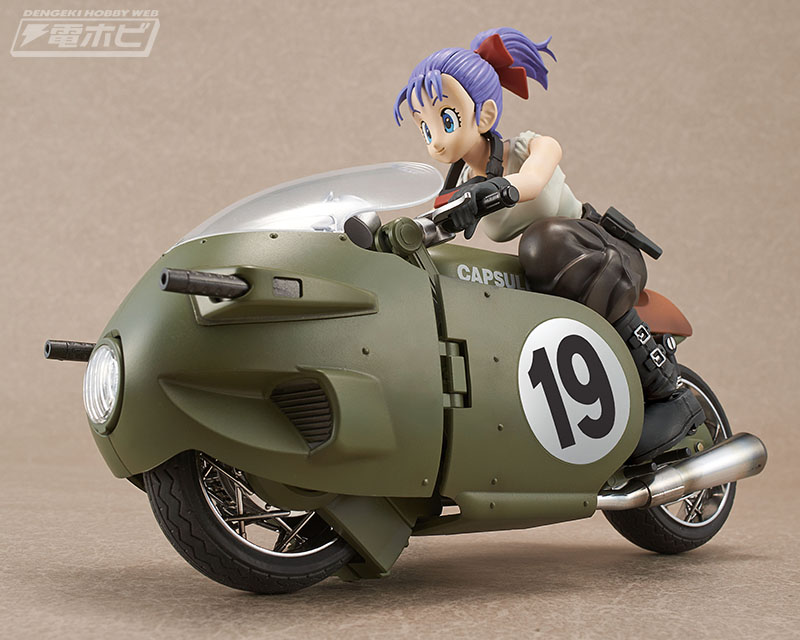 ドラゴンボール』3形態に変形するブルマの可変式バイクがバンダイの