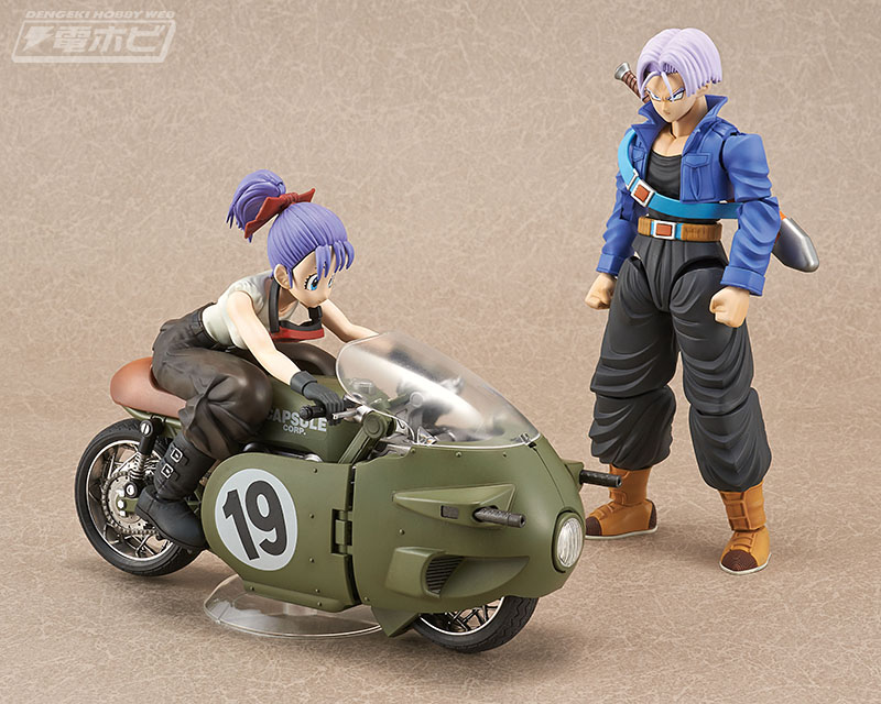 ドラゴンボール』3形態に変形するブルマの可変式バイクがバンダイの