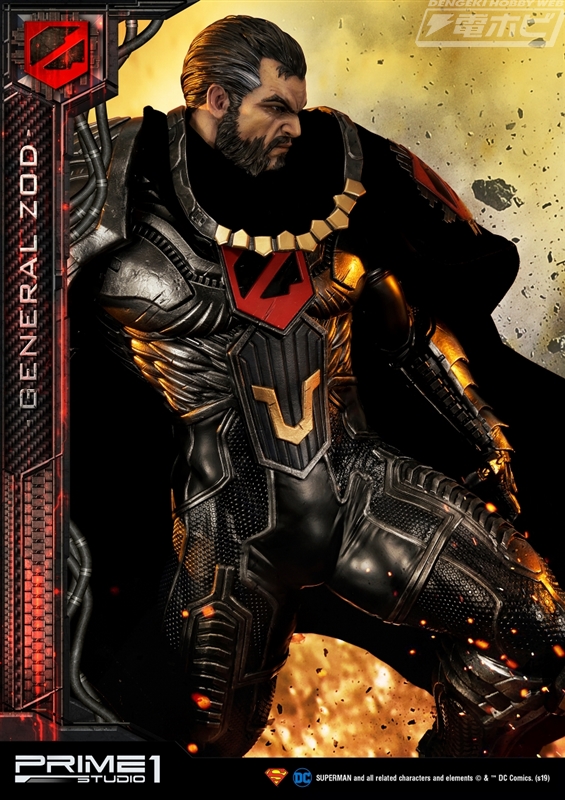SUPERMAN』ゾッド将軍が全高約85センチのスタチューに！スーパーマンの