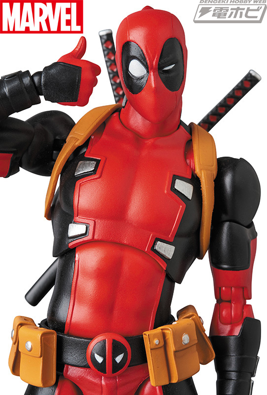 グリヒルが描く『デッドプール』がアクションフィギュア「MAFEX」に