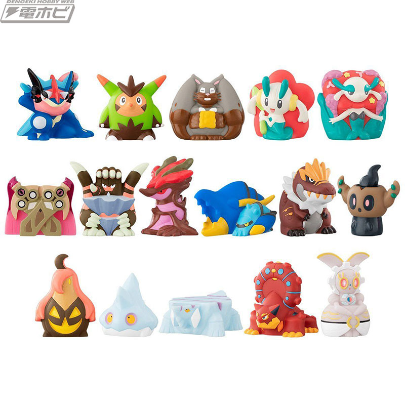 アニメでも大活躍した「サトシゲッコウガ」も！食玩「ポケモンキッズ