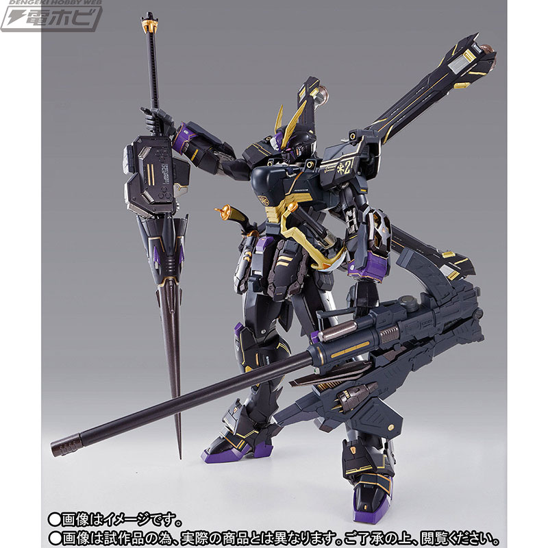漆黒の宇宙海賊「クロスボーン・ガンダムX2」がMETAL BUILDに参戦