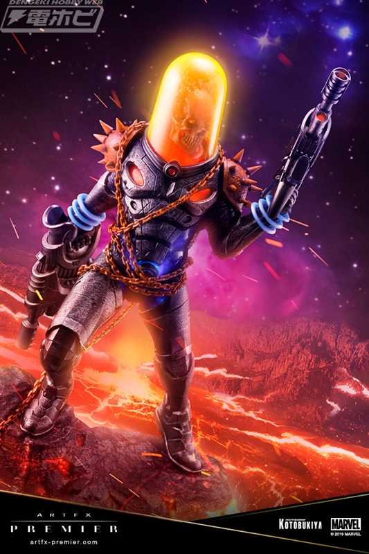 異色のマーベルヒーロー「コズミック・ゴーストライダー」がARTFX
