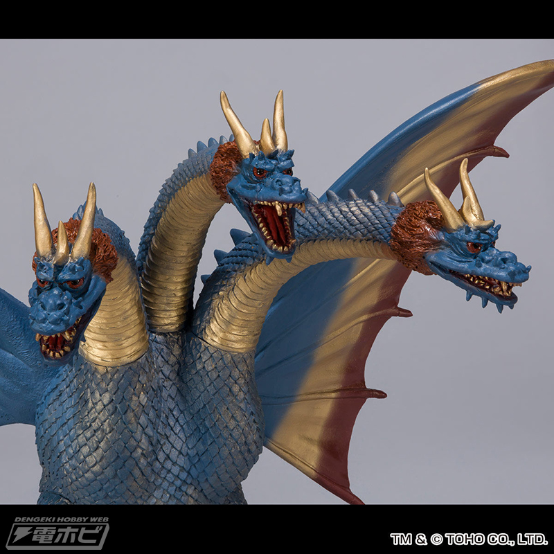 9本の首が一気に揃う「キングギドラ」ファン注目アイテム！「怪獣番外