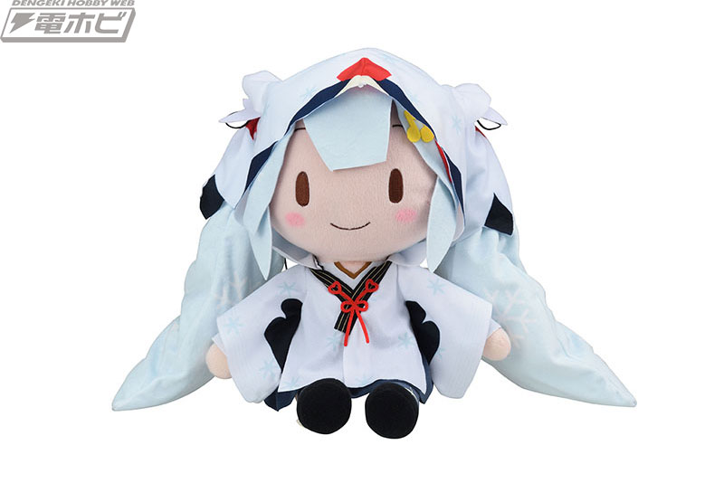 セガプライズで歴代「SNOW MIKU」がぬいぐるみ展開中！ついに2018年