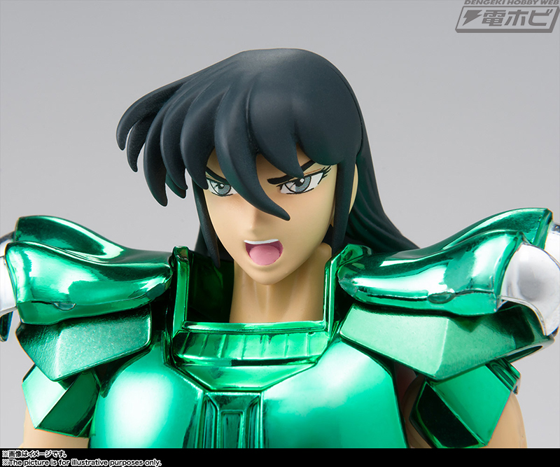 聖闘士星矢』ドラゴン紫龍が初期青銅聖衣を身にまとい、聖闘士聖衣神話