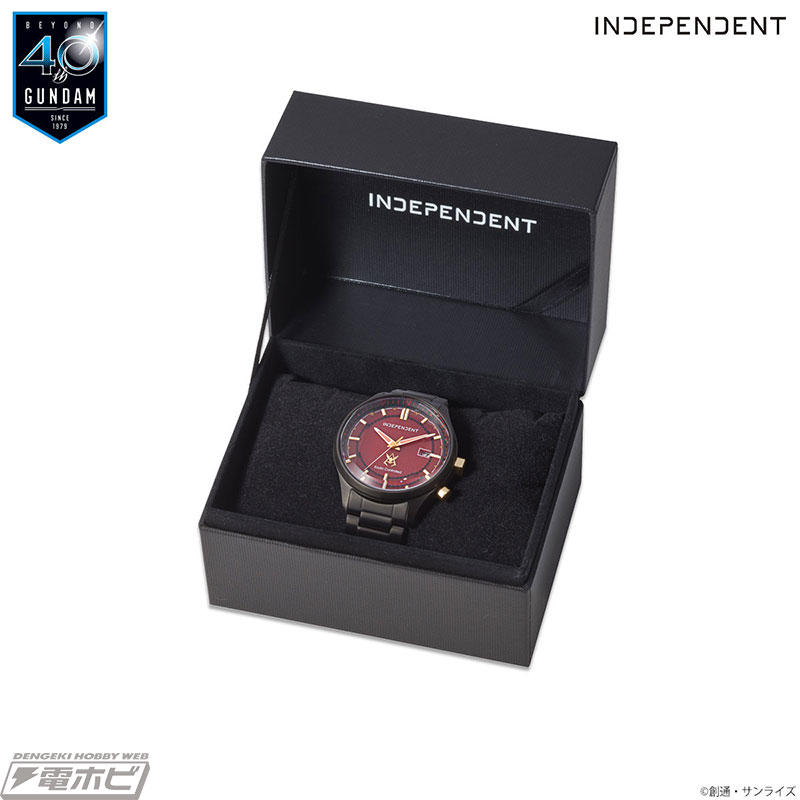 機動戦士ガンダム』40周年記念モデルの腕時計が登場！ジオンマークや