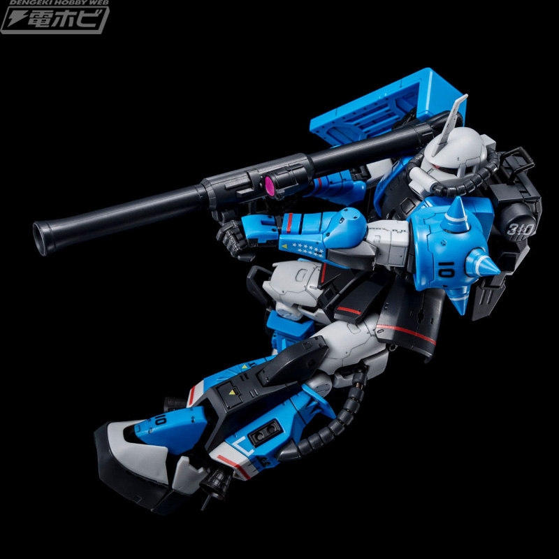 機動戦士ガンダムMSV-R』ユーマ・ライトニング専用ザクIIがRGガンプラ