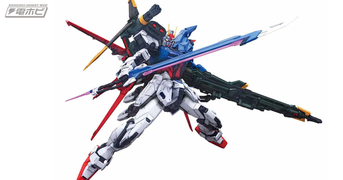 頭部をはじめ装甲各所に新規造形を追加！『ガンダムSEED』のガンプラ