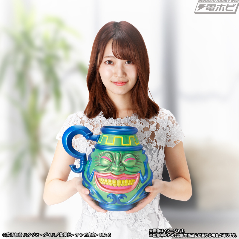 遊☆戯☆王デュエルモンスターズ』魔法カード「強欲な壺」が陶芸品と