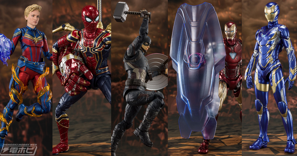 アベンジャーズ／エンドゲーム』最終決戦仕様のアイアンマンや