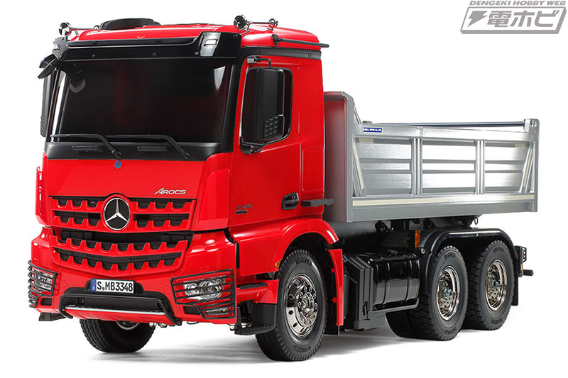 迫力のRC大型トラック！「メルセデス・ベンツ アロクス3363 6×4」が