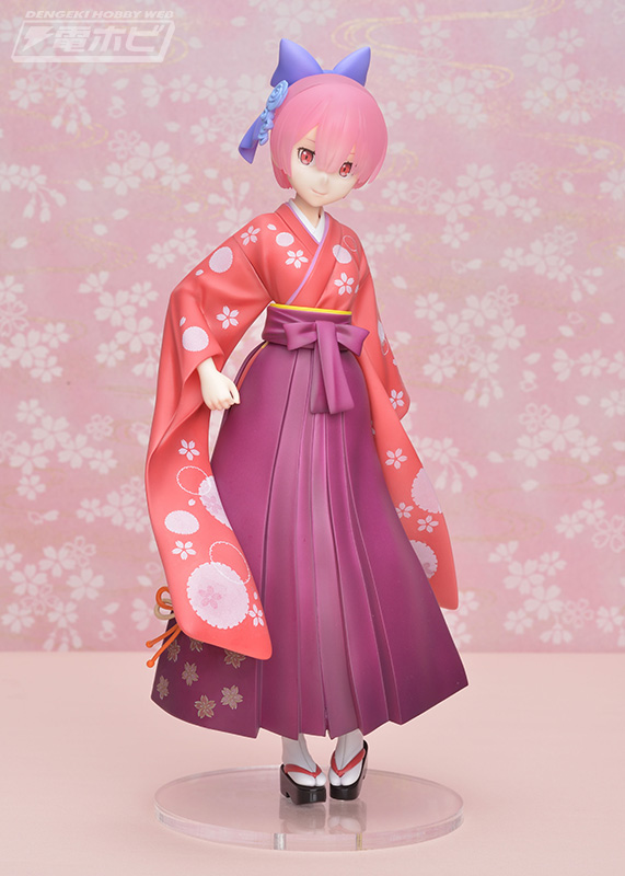 Re:ゼロ』ラムとレムの双子メイド姉妹が大正浪漫溢れる袴姿でプライズ