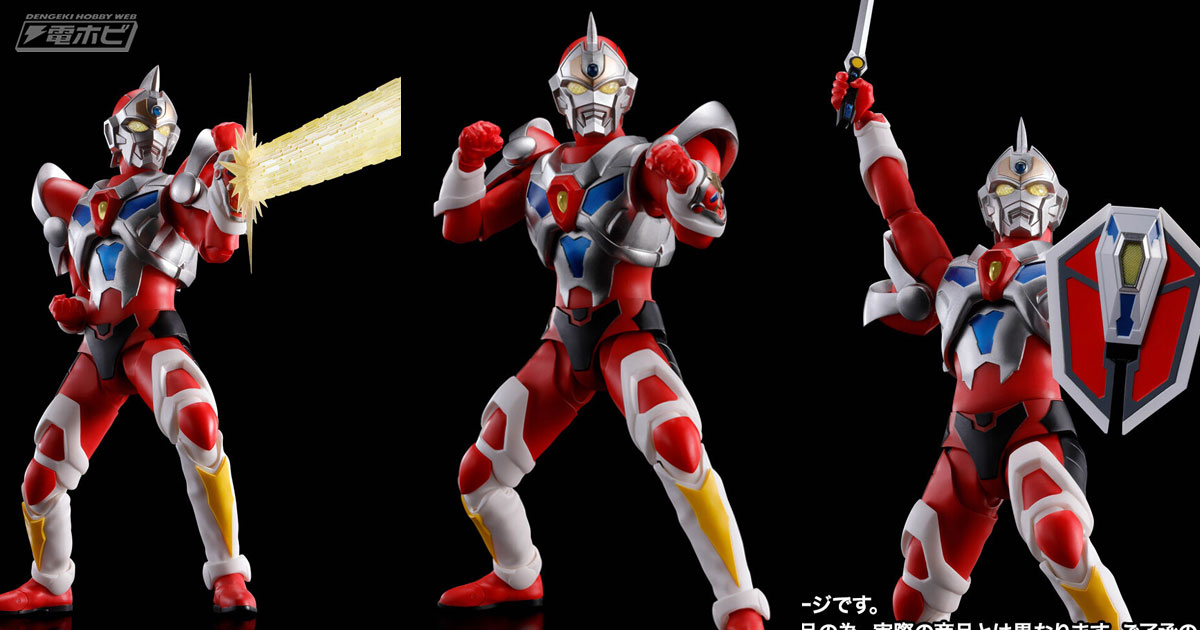 電光超人グリッドマン』グリッドマンがS.H.Figuarts（真骨彫製法）で