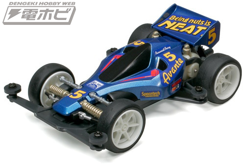 今なお高い人気を誇るマシンがそろって再登場!!タミヤよりミニ四駆