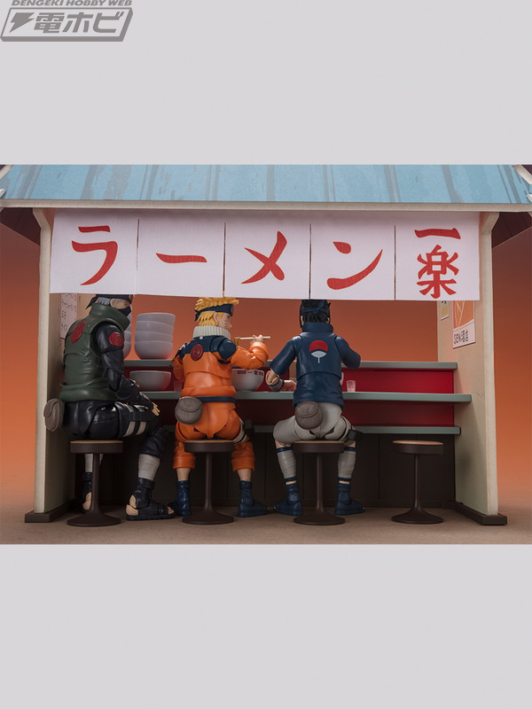 S.H.Figuarts NARUTOシリーズ」ナルトたち行きつけのラーメン店・一楽