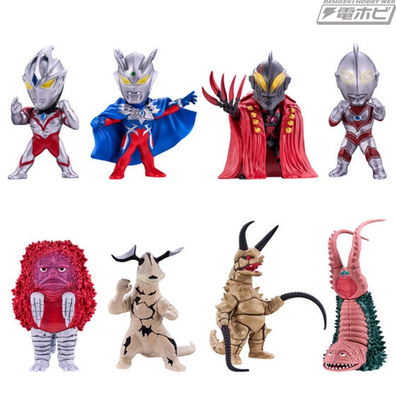 ウルトラマンアークをはじめ、ウルトラゼロマントを身につけた