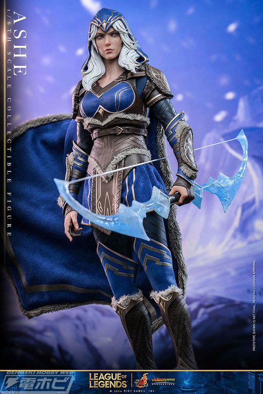 リーグ・オブ・レジェンド』氷の射手・アッシュがホットトイズの