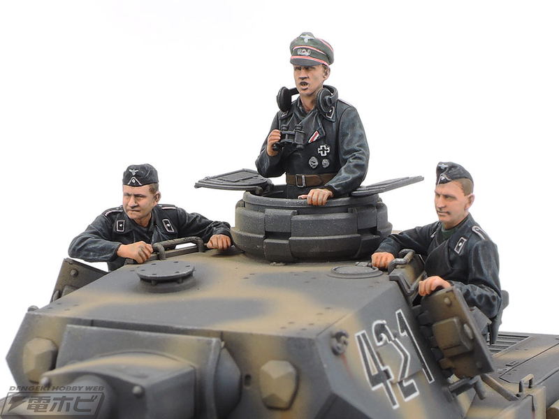 タミヤからプラモデル「1/35 ドイツIV号戦車G型初期生産車・伝令バイク