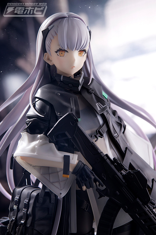 可憐な表情や銃・装備品の重厚さも再現！『ドールズフロントライン