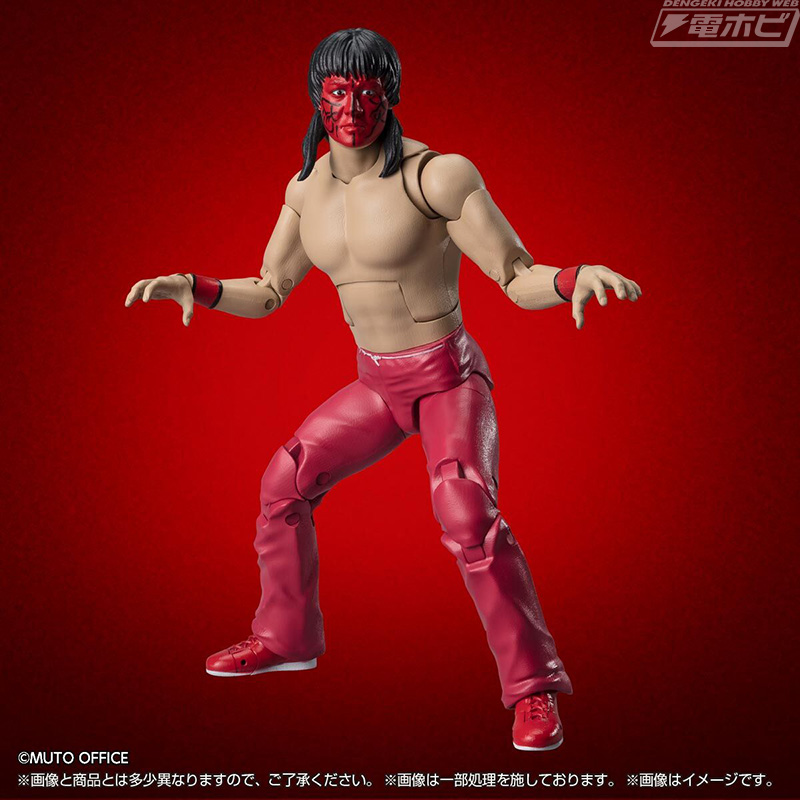 毒霧噴射ギミック付き！悪の化身「グレート・ムタ」がアクション