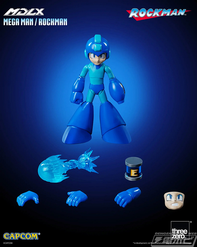 ロックマン』主人公のロックマンがthreezeroからフルアクション