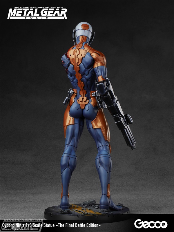 メタルギアソリッド』サイボーグ忍者が最終決戦版としてスタチュー化