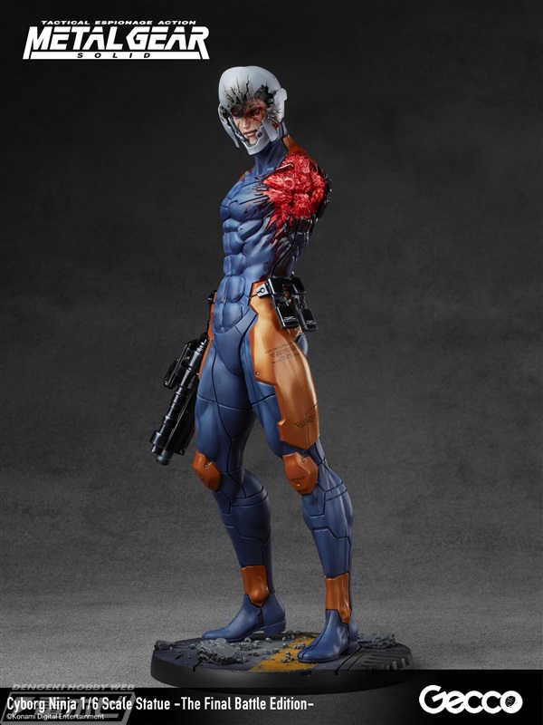 メタルギアソリッド』サイボーグ忍者が最終決戦版としてスタチュー化