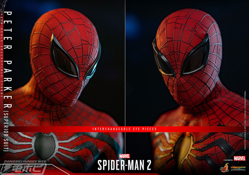 Marvel's Spider-Man 2』レッド＆ブラックを基調としたカラーリングや