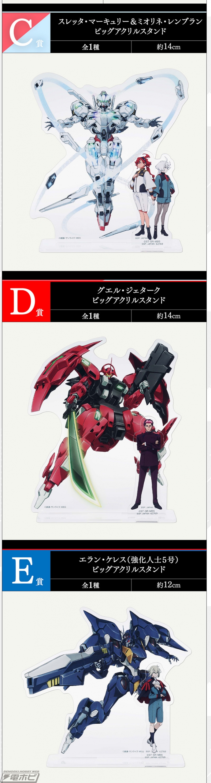 機動戦士ガンダム 水星の魔女』新作一番くじがいよいよ発売！スレッタ