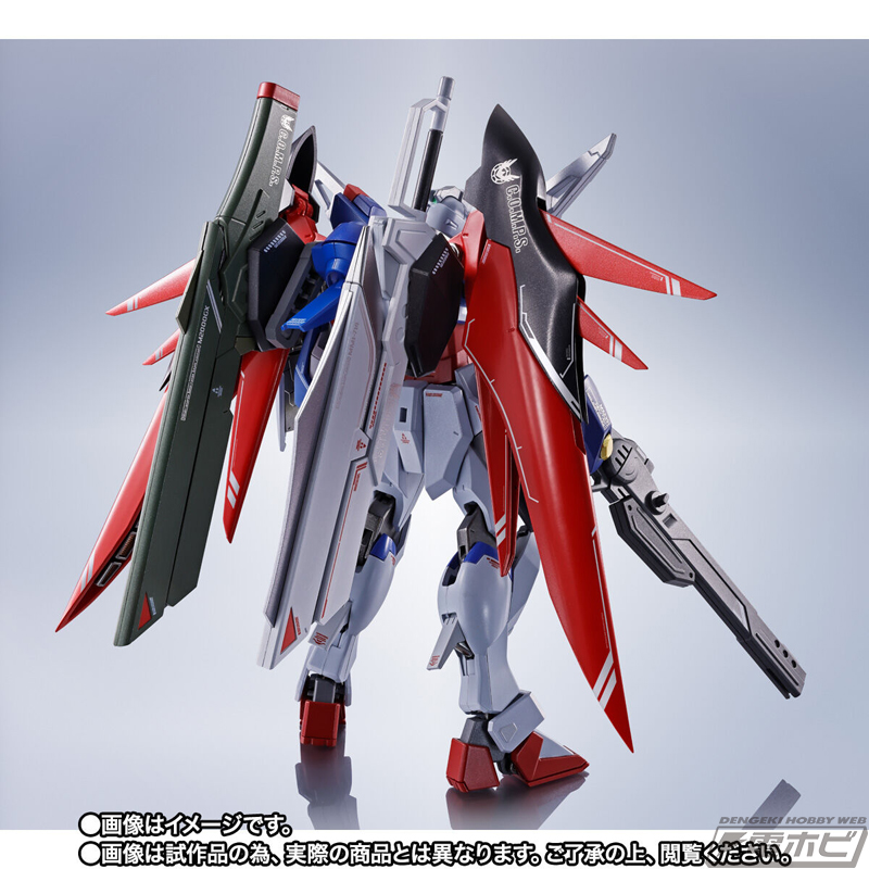 ロボット DESTINY GUNDAM SPEC II & ZEUS SILHOUETTE METAL ROBOT魂