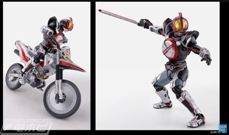 仮面ライダー555』新規造形となるS.H.Figuarts オートバジン（ビークル