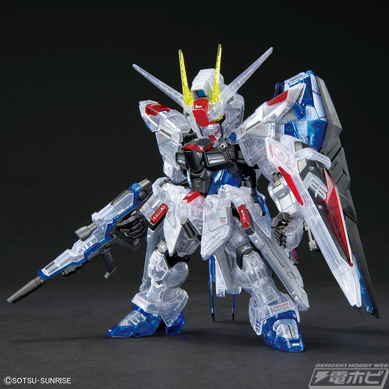 SDガンダムの躯体にMGの技術を集約したガンプラ「MGSD フリーダム