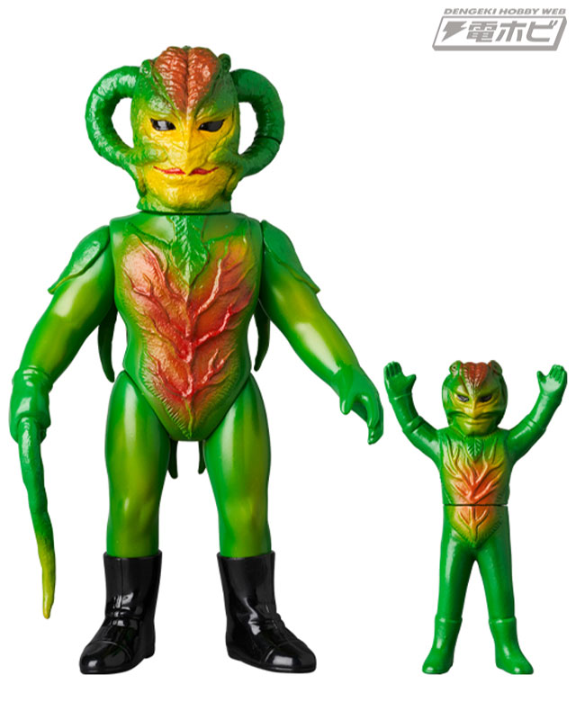 東映レトロソフビコレクションに『仮面ライダー』からサラセニアン