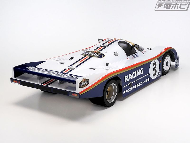 1980年代のレースシーンを席巻した伝説の名車「ポルシェ956」の電動RC