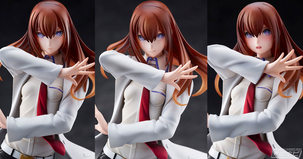 笑顔のほかにツン顔とデレ顔も楽しめる！『STEINS；GATE』白衣姿の牧瀬